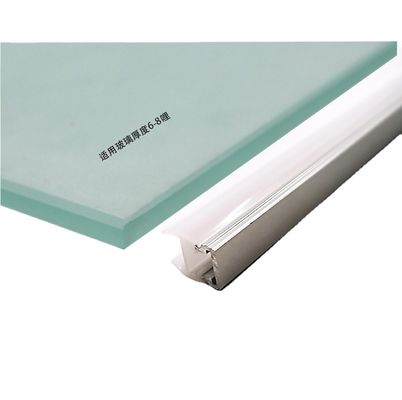 Ánh sáng tháp kính đơn mặt đất hiện đại Ánh sáng tháp kính LED màu trắng ấm