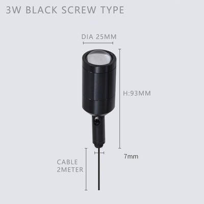 Đèn chiếu sáng trần LED 3W hiện đại 3000K-6000K nhôm 80Ra tuổi thọ 30.000 giờ