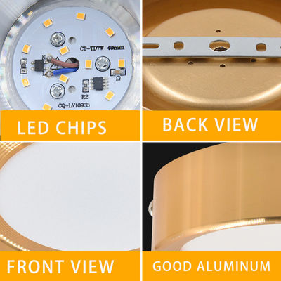 CRI Đèn LED hiện đại có thể giảm độ sáng với góc chùm có thể điều chỉnh