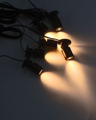 3W Aluminium LED Mini Spot Light Spotlight 80CRI 3000K/4000K/6000K Beam Angle