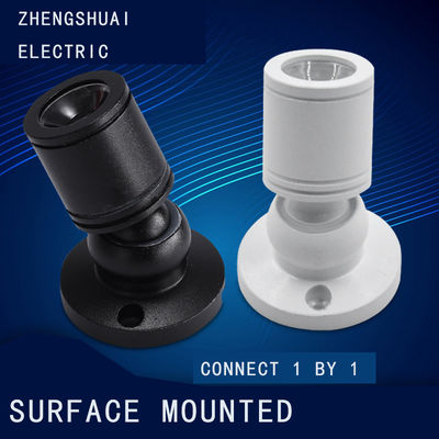 ZS-1001 Nhôm hiện đại 3W IP44 LED Mini Spot Light Với 3000K / 4000K / 6000K 80CRI
