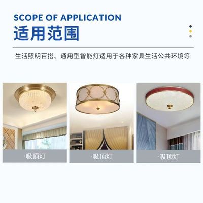 10.63" 270mm Đường tròn đèn trần Led thay thế bóng đèn quạt trần 120v FCC ETL CB CE LVD EMC Certificate