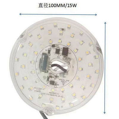 Dia100mm bảng PCB tròn 12w 15w AC 110V 120V 230V 3.93 'Retrofit Light Kit cho Trần nhà Ánh sáng Trần nhà Fan Đèn thay thế Panel PCB 15W 90 Dimmable
