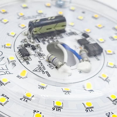 Động cơ ánh sáng LED 15W 100MM Cho phòng ăn Bộ chỉnh sửa bảng điều khiển quạt trần 120V Với các mô-đun DOB Đổi đèn quạt trần LED