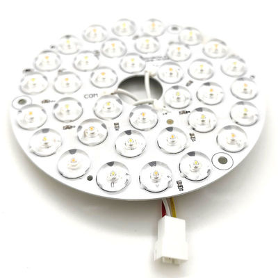 High Lumen 230V 15W 110MM 36V 3CCT phụ tùng quạt trần PCB Board Driver Less LED Modules Dimming And Color Adjustment
