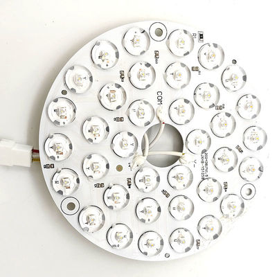 High Lumen 230V 15W 110MM 36V 3CCT phụ tùng quạt trần PCB Board Driver Less LED Modules Dimming And Color Adjustment