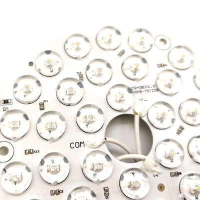 High Lumen 230V 15W 110MM 36V 3CCT phụ tùng quạt trần PCB Board Driver Less LED Modules Dimming And Color Adjustment