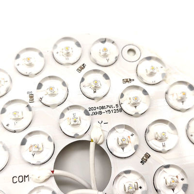 High Lumen 230V 15W 110MM 36V 3CCT phụ tùng quạt trần PCB Board Driver Less LED Modules Dimming And Color Adjustment