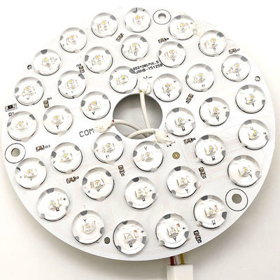 High Lumen 230V 15W 110MM 36V 3CCT phụ tùng quạt trần PCB Board Driver Less LED Modules Dimming And Color Adjustment