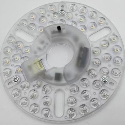 5CCT 18W / 24W DIP Switch Quạt đèn trần với sức mạnh phù thủy Thay thế LED Module 120V Quạt trần Panel Retrofit Kit With DOB Modules