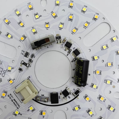 5CCT 18W / 24W DIP Switch Quạt đèn trần với sức mạnh phù thủy Thay thế LED Module 120V Quạt trần Panel Retrofit Kit With DOB Modules