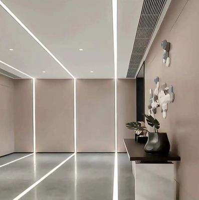 Anodizing Aluminium Profile For Led Strips Plaster-In Led Aluminium Channel (Máy chiếu nhựa bằng nhựa)