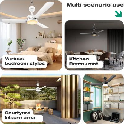 Quạt trần với đèn,36 &quot;LED quạt đèn treo với móc,Hook loại quạt trần,cắm trong quạt trần ánh sáng,40W,3000-6500k,điện thoại từ xa,Portable quạt cho giường cắm trại,Patios,(Black)N DFFFFFN`