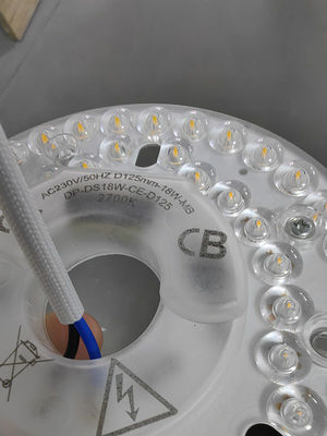 Đổi đèn quạt trần LED: sản phẩm mới: dia125mm màu đơn 2700K, chứng nhận CE ROHS ERP được phê duyệt