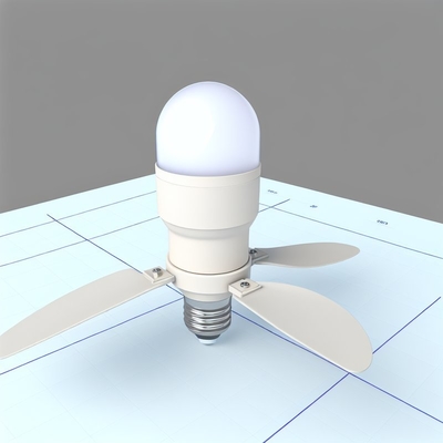 Đèn LED thay thế cho quạt trần với chip INGAN, 1200 Lumens, 3000K
