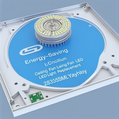 Đổi đèn LED quạt trần - PCB nhôm, 2835SMD LED, 3000K