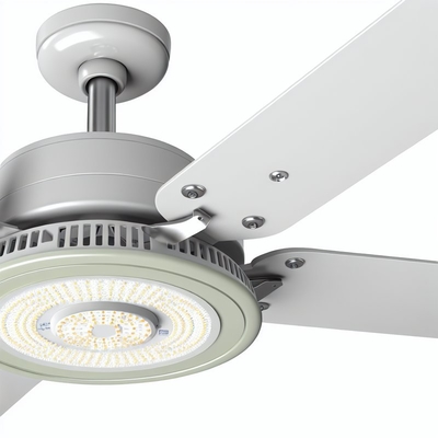 Aluminium PCB LED Đổi đèn quạt trần - 135mm Dia, 3000K Đen ấm