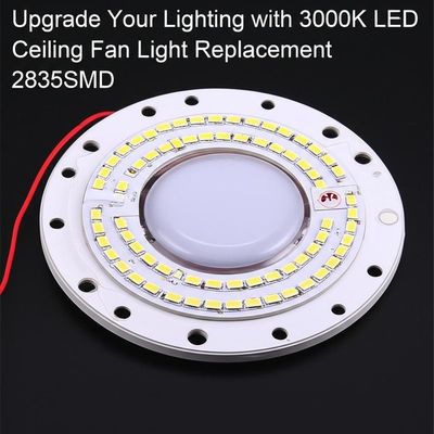 Nâng cấp ánh sáng của bạn với Đèn LED Quạt Trần 3000K Thay thế 2835SMD