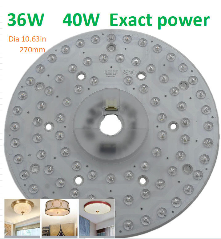 10.63" 270mm tròn LED thay thế đèn trần LED 120v cho trần với chứng chỉ FCC,ETL,CB,CE,LVD,EMC