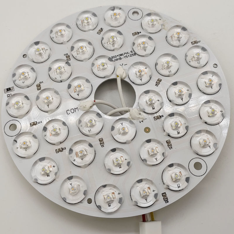 Bảo vệ sóng cao 3KV Ba màu 9-25W Fan Light Exchange LED DOB Module Đèn thay thế quạt trần