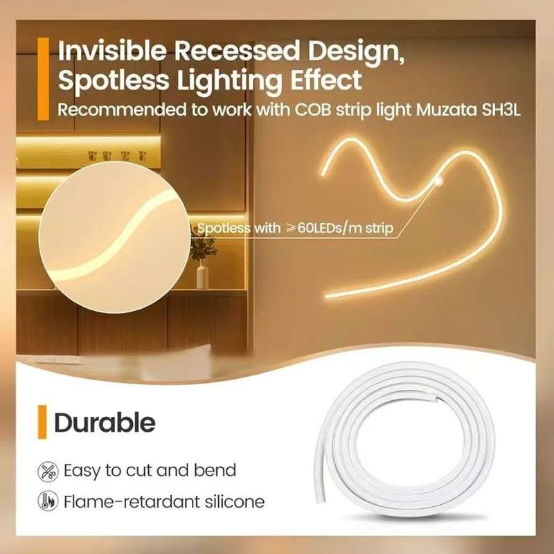 DIY trang trí RGB Neon Strip Light Tubes Custom 12v 24v SFflexible Neon Strip Light For Holiday Decoration Silicone IP67 chống nước ngoài Neon Light