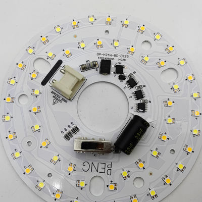 Dia125mm 4.9inch 24W đèn quạt trần LED Retrofit Kit Đèn trần thay thế 5CCT 3000K 3500K 4000K 5000K 6000K Điều chỉnh 12W 18W 24W Switch, 2800LM 120V ETL 2 4 Watt