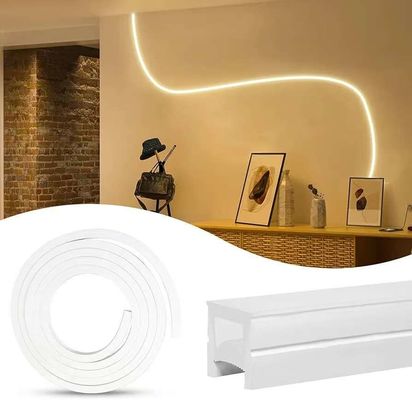 Bên ngoài chống nước 12/24V Dải đèn LED silicone cho trang trí gia đình Đèn dải đèn LED Neon màu trắng 16.4ft/5m Dải đèn neon 12V Dải đèn LED linh hoạt chống nước